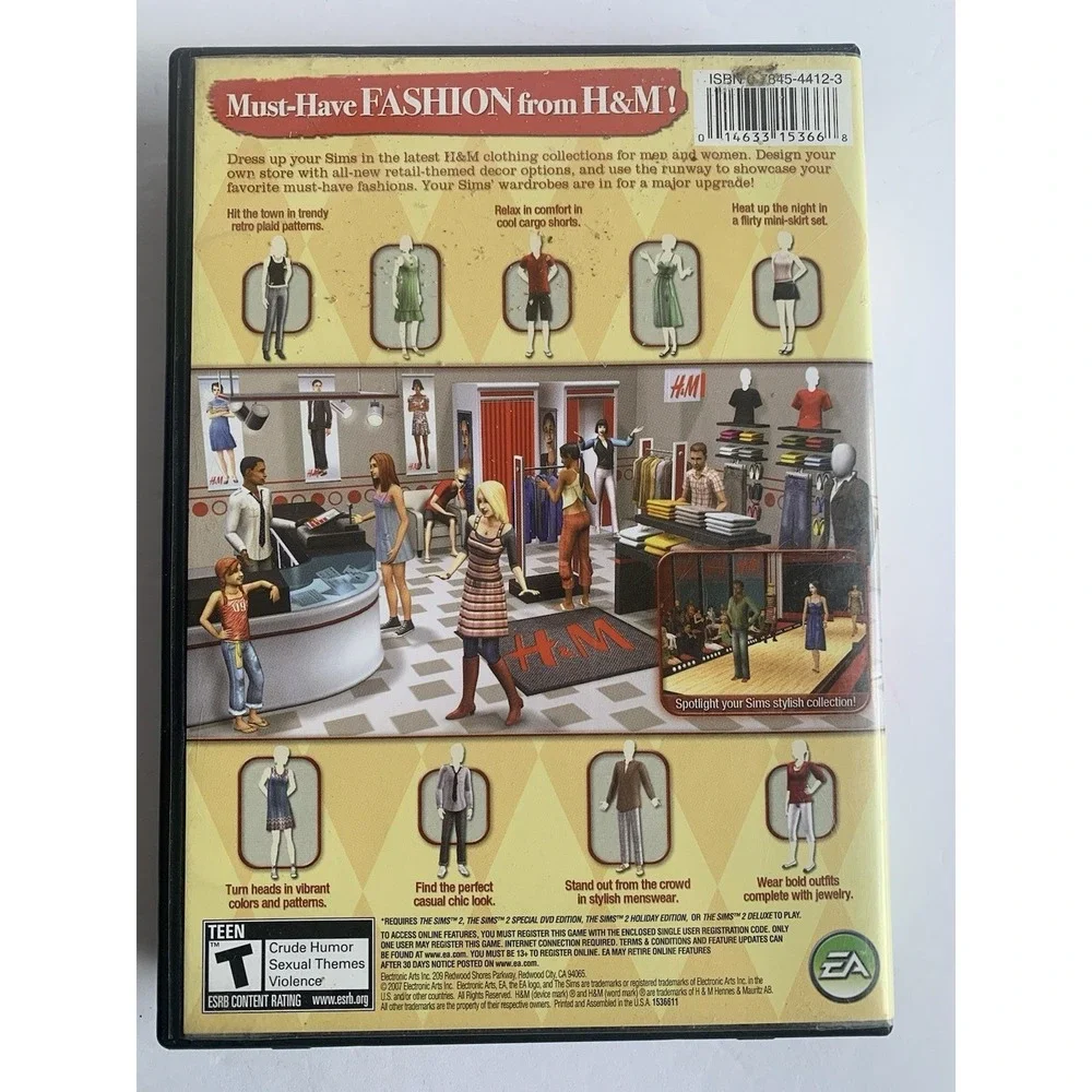 The Sims 2 PC CD-ROM Expansion and Stuff Pack Lot of 8 Nightlife Pets University